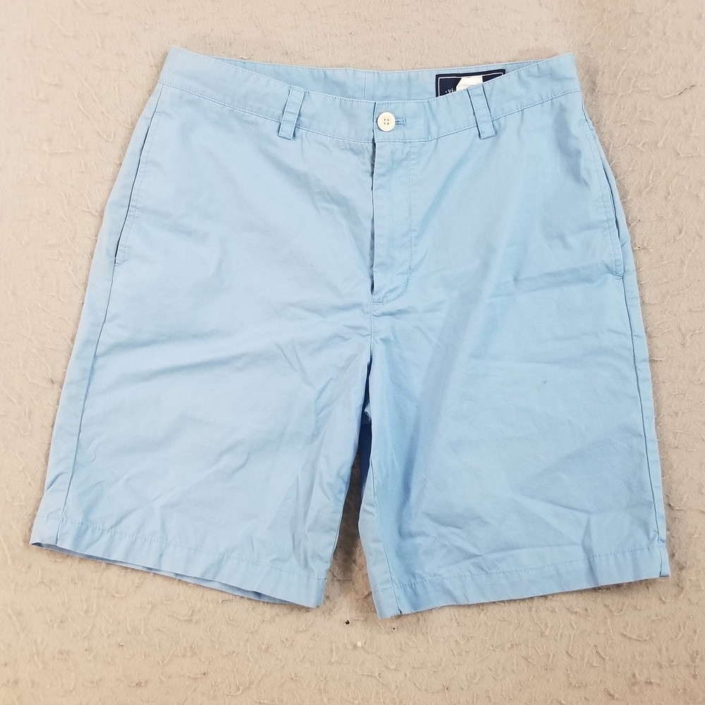 Vineyard Vines Shorts Mens 31 Blue Chino 100% Cotton Twill Classic Fit 9 Inseam